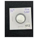 1/10th Fine Silver Coin