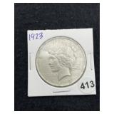 1923 Peace Silver Dollar Coin