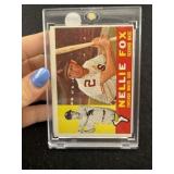 1960 Topps Nellie Fox Baseball Card
