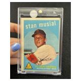 1959 Topps Stan Musial Baseball Card