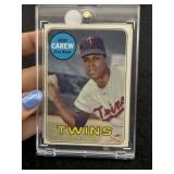 1969 Topps Rod Carew Baseball Card