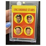 1963 Topps Rookie Stars Baseball Card