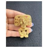 Tumbaga Tairona Gold Figurine UNKNOWN MATERIAL