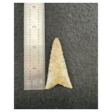 Dalton Indian Artifact Arrowhead