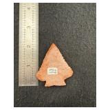 Fox Valley Indian Artifact Arrowhead