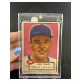 1952 Topps Dick Sisler Baseball Card
