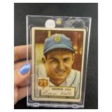 1952 Topps George Kell Baseball Card