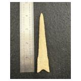 Dalton Indian Artifact Arrowhead