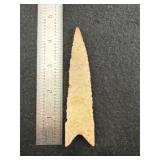 Dalton Indian Artifact Arrowhead