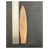 Paleo Spear Point Indian Artifact Arrowhead