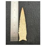 Dalton Indian Artifact Arrowhead