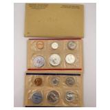 2 1960 Philadelphia & Denver Mint Coin Proof Set