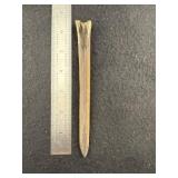Bone Tool Indian Artifact Arrowhead