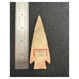 Hardin Indian Artifact Arrowhead