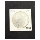 1898 UNC Morgan Silver Dollar Coin