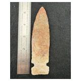 Big Sandy Indian Artifact Arrowhead