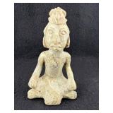 Pre-Columbian Figurine broken & glued Indian Artif