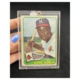1965 Topps Hank Aaron Baseball Card