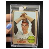 1968 Topps Jim Palmer Baseball Card