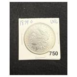 1879 O UNC Morgan Silver Dollar Coin