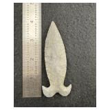 Simpson Mustache Indian Artifact Arrowhead