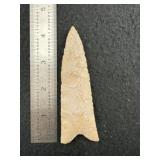 Dalton Indian Artifact Arrowhead