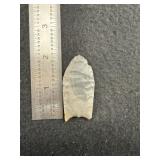 Folsom Indian Artifact Arrowhead