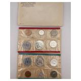 2 1963 Philadelphia & Denver Mint Coin Proof Set