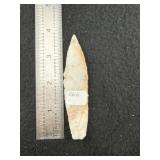 Agate Basin Indian Artifact Arrowhead
