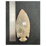 Dovetail Indian Artifact Arrowhead