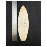 Agate Basin Indian Artifact Arrowhead
