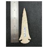 Dovetail Indian Artifact Arrowhead