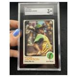 1973 Topps Reggie Jackson Baseball Card