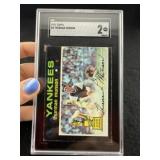 1971 Topps Thurman Munson Baseball Card