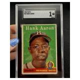 1958 Topps Hank Aaron Baseball Card
