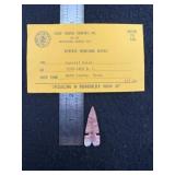 Harrell with Caddo Trading Co. Museum Card