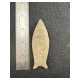 Cumberland Indian Artifact Arrowhead