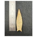 Dalton Indian Artifact Arrowhead