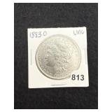 1883 O UNC Morgan Silver Dollar Coin