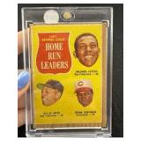 1962 Topps Bating Leaders Baseball Card