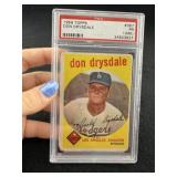 1959 Topps Don Drysdale Baseball Card