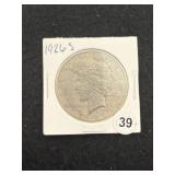 1926 S Peace Silver Dollar Coin