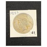 1923 S Peace Silver Dollar Coin