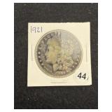 1921 Morgan Silver Dollar Coin