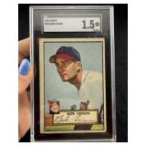 1952 Topps Bob Lemon Baseball Card