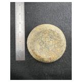 Discoidal Indian Artifact Arrowhead