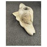 Human & Fish Effigy Stone Pipe Indian Artifact Arr