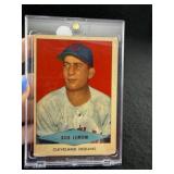 1954 Bowman Bob Lemon Baseball Card