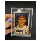 1951 Bowman Enos Slaughter Baseball Card