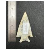 Marshall Indian Artifact Arrowhead
